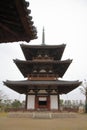 Three story pagoda of Hokki ji