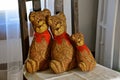 The three stuffed bears Royalty Free Stock Photo