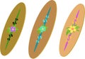 Three Surfboards