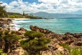 Three Tables Beach Royalty Free Stock Photo