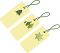 Three tags for Christmas