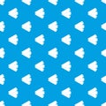 Three tags pattern seamless blue