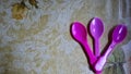 Three teaspoons Royalty Free Stock Photo