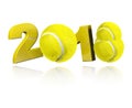 Three Tennis balls 2018 Design