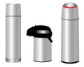 Three thermos