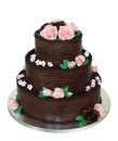 Three Tiered Chocolate Cake