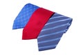 Three ties Royalty Free Stock Photo