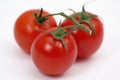 Three tomatoes Royalty Free Stock Photo