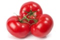 Three tomatoes Royalty Free Stock Photo