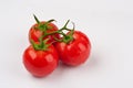 Three tomatos Royalty Free Stock Photo