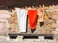 Three towels Royalty Free Stock Photo