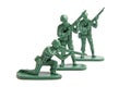 Three toy soldiers Royalty Free Stock Photo