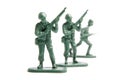 Three toy soldiers Royalty Free Stock Photo