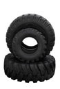 Three tractor tyre covers