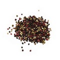 Three Types Of Pepper Coloured Spice White Background Pepper Spice Royalty Free Stock Photo