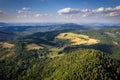 Three Valleys Pass, Suche Mountains, Poland Royalty Free Stock Photo