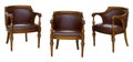 Three vintage chairs Royalty Free Stock Photo