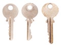 Three Vintage Keys