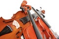 Three violins Royalty Free Stock Photo