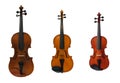 Three violins