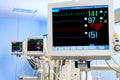 Three Vital Signs Monitors in Intensive Care Unit