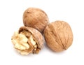 Three walnuts