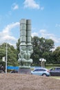 Three Watchmen Totem Pole Monument in Ottawa Royalty Free Stock Photo