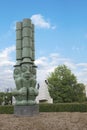 Three Watchmen Totem Pole Monument in Ottawa Royalty Free Stock Photo