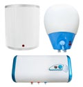 Three water electric heaters, isolated