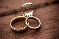 Three wedding rings