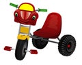 Three wheel toy car for child Royalty Free Stock Photo