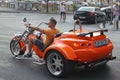 Three-wheeled motorcycle