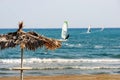 Three Wind Surfers Royalty Free Stock Photo