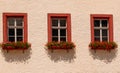 Three Windows Royalty Free Stock Photo
