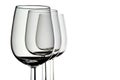 Three wine glasses Royalty Free Stock Photo