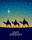 Three Wise Men. Kings Day. Epiphany.