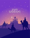 Three Wise Men. Kings Day. Epiphany.