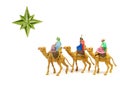 Three Wise Men (Nativity scene) Royalty Free Stock Photo