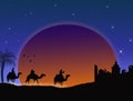 Three wisemen Royalty Free Stock Photo