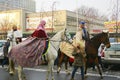 The Three Wisemen parade 2016 Royalty Free Stock Photo