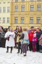 The Three Wisemen parade 2016 Royalty Free Stock Photo