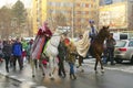 The Three Wisemen parade 2016 Royalty Free Stock Photo