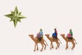 Three wisemen Royalty Free Stock Photo