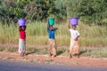 Three woman in Malawi