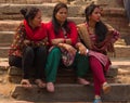 Three Women in Kathmandu