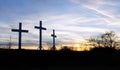 Three Wooden Crosses