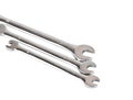 Three wrenches Royalty Free Stock Photo