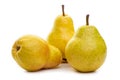 Pears. Isolate on a white background. Royalty Free Stock Photo