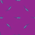 Thresher shark seamless pattern in scandinavian style. Marine animals background. Vector illustration for children funny textile