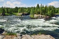 Threshold Padun. Umba River, Kola peninsula, Russia